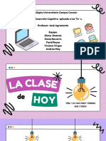 Presentación Diapositivas Lluvia de Ideas Doodle Multicolor Rosa y Violeta