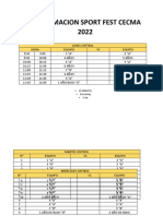 Softbol Programacion 2022 Sin Hora