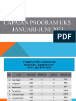 Capaian Uks Janu-Juni 2023