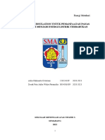 Karya Tulis Pemanfaatan Panas Matahari Menjadi Energi Listrik Terbarukan