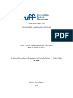 A Organização Da Educação Nacional e o Ensino Médio No Brasil