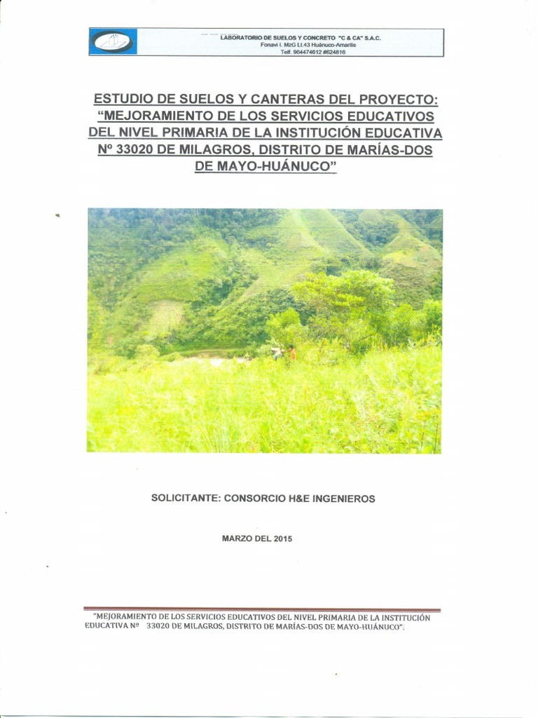 Estudio De Suelos Maria0001 Pdf
