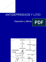 Antidepresivos y Litio