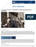 El Mundo en Shock. Una Mirada A Lo Que Viene Detrás de La Pandemia