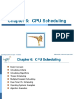 Ch5 - CPU Scheduling