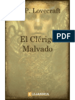 El Clerigo Malvado-H. P. Lovecraft