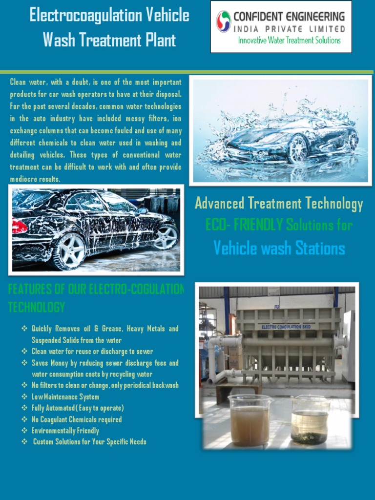 Car Wash Wastewater Treatment Plant PDF
