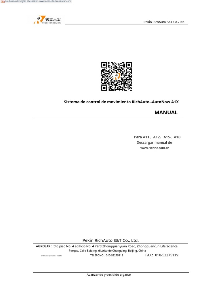 Manual cnc controller richauto a1x 10 system richauto autonow a15e a1x