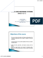 Riser and Mooring Systems NAOE4211 2023 Introduction