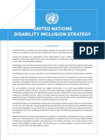 UN Disability Inclusion Strategy English