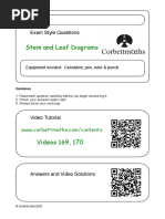Tree Diagrams Answers - Corbettmaths | PDF