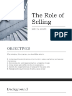 CH 01 The Role of Selling