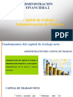 1.1. Capital de Trabajo y Administración de Efectivo