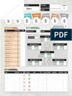Fiche Personnage - Fallout (Editable)