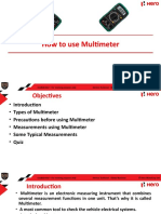 How To Use Multimeter