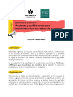 Bases y Condiciones de La Convocatoria Dia de Los Museos