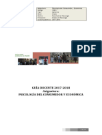 GD - Psicologia Del Consumidor y Economica - 2017 - 2018