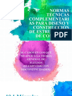 10.-Casos en Los Que No Aplica La Teoría General de Flexión (Elementos Con Discontinuidades)