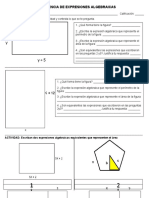 ACTIVIDAD Secuencia 3 Equivalencia de Expresiones Algebraicas