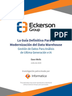 Guía Modernización Del Data Warehouse