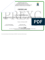 Certificado Proex 27868