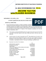 April 2021 Pathfinder For PTE 2 Level