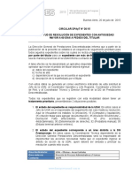 "Año Del Bicentenario Del Congreso de Los Pueblos Libres": Área Destinataria: Área Emisora: Contacto