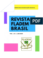 Revista Fladem Brasil V1N1 - Completa