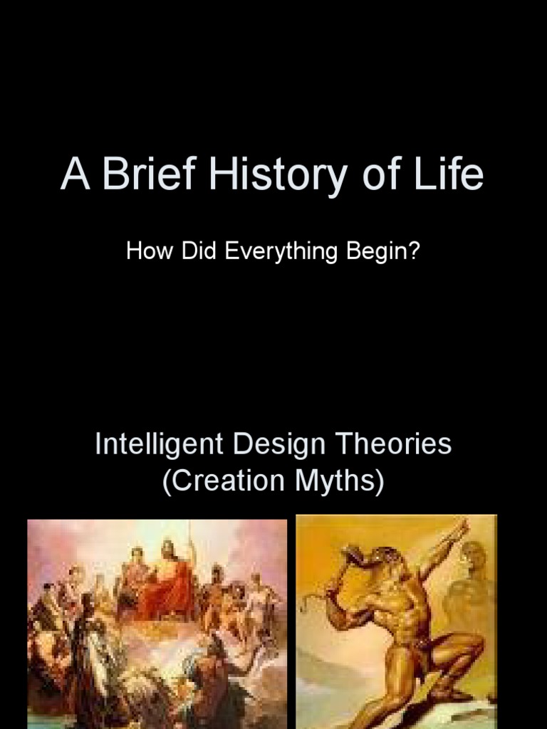 A Brief History of Life | PDF | Homo | Pliocene