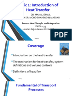 Topic 1 - Intro Heat Transfer - Rev