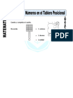 Ficha de Ubicamos Los Numeros en El Tablero Posicional para Primero de Primaria