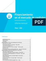 Informe de Financiamiento en El Mercado de Capitales Mayo 2023