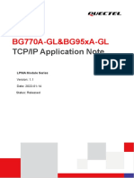 Quectel BG770A-GLBG95xA-GL TCPIP Application Note V1.1-1