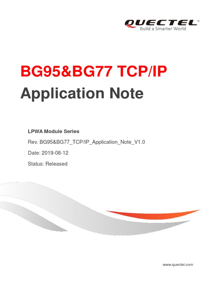 Quectel bg95bg77 tcpip application note v1 0 2 pdf