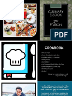 Culinary Ebook 2nd Edition