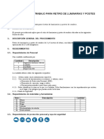 Procedimiento Trabajo en Fachada