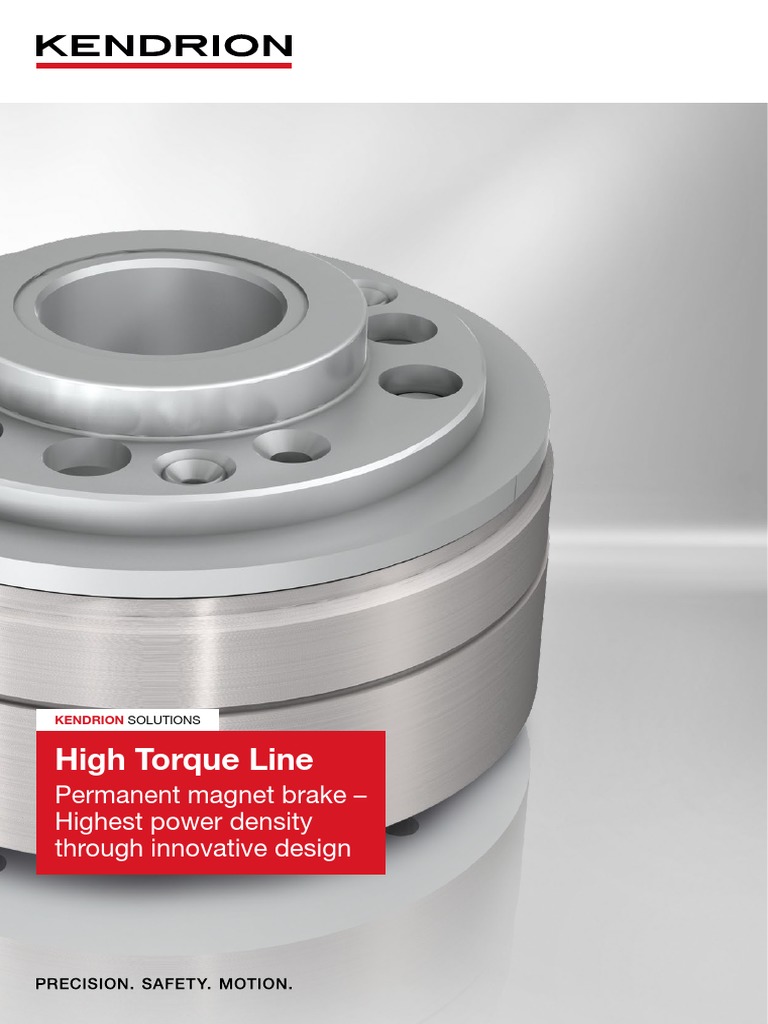 High Torque Line: Permanent Magnet Brakes | PDF | Electric Motor ...