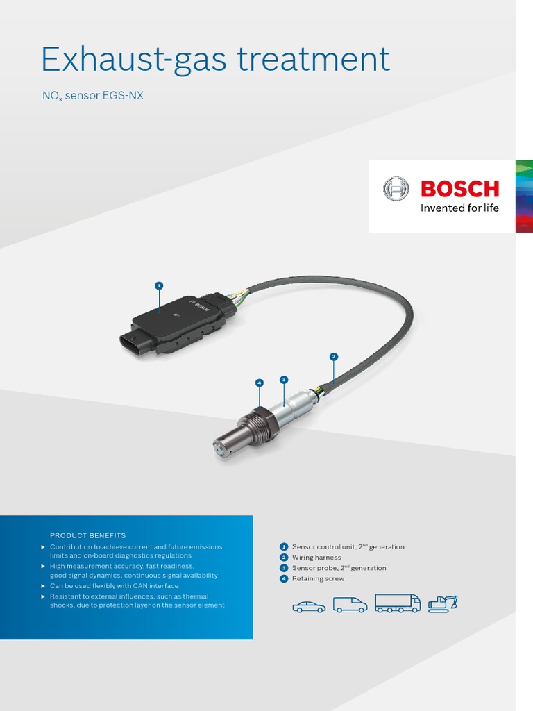 Datasheet EGS NX2 | PDF | Exhaust Gas | N Ox