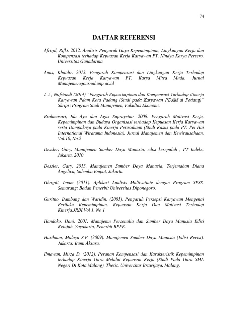 REFERENSI | PDF