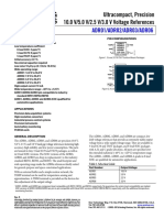 ADR01!02!03-06 10.0 V5.0 V2.5 V3.0 V Precision Voltage References