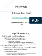 Politológia I.