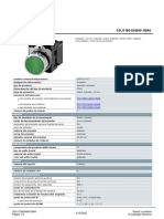 Pulsador de Prendido-Verde Siemens