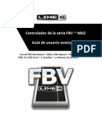 FBV MkII Series Controller Advanced User Guide - English (Rev B) .En - Es