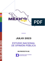 Reporte México Elige - Julio 2023