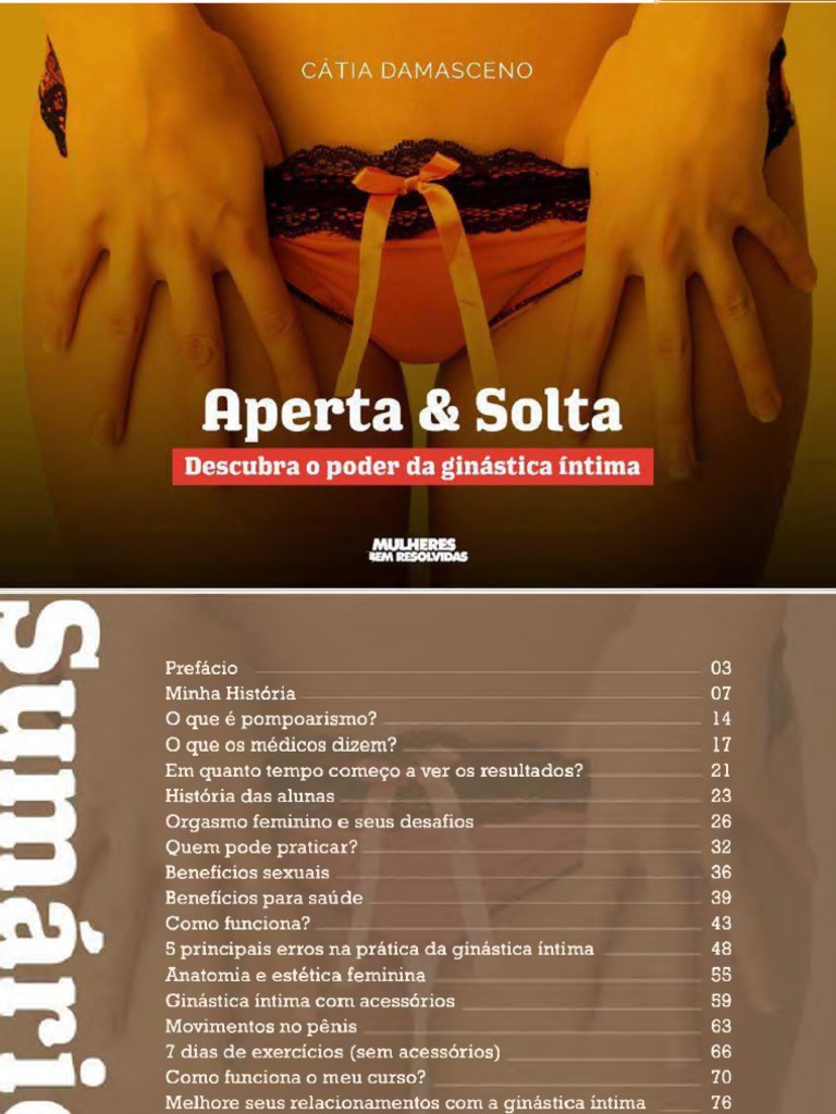 Pompoarismo: Guia da Ginástica Íntima | PDF | Orgasmo | Relação sexual