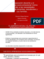 Eleonora Villegas Reimers SEL y La Preparacion Docente Webinar UDP 08 11 22