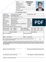 Admission Form