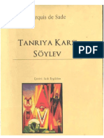 TANRIYA KARŞI SÖYLEV - Marquis de Sade 150