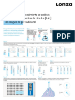 Lonza TroubleShootingGuides Gua Rpida Del Procedimiento de Anlisis de Lisado de Amebocitos de Limulus LAL de Cogulo de Gel Tradicional 29369