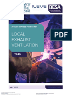 BESA TR 40 - Technical Report 40 A Guide To Good Practice For Local Exhaust Ventilation